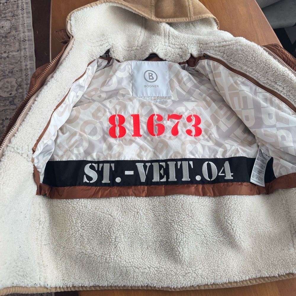 Bogner copper Lily down jacket - Picture 6 of 10